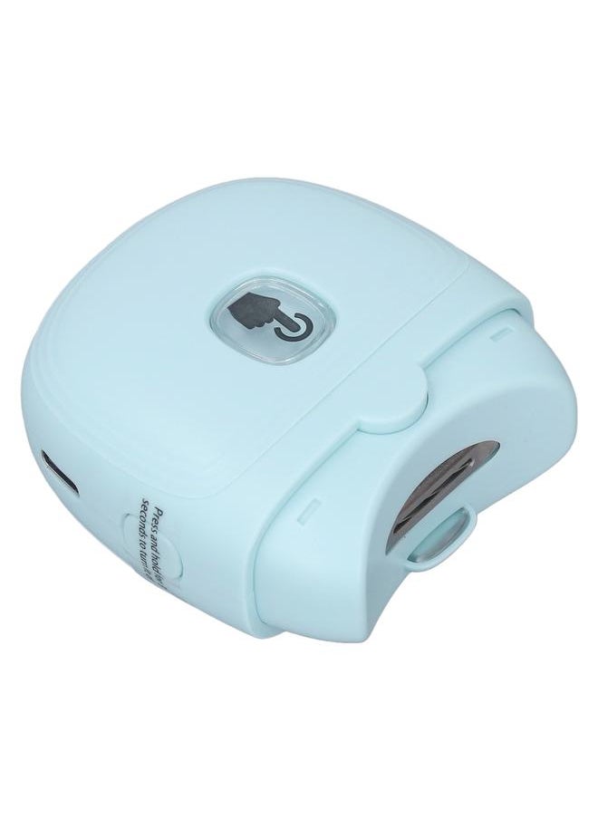 Electric Automatic Nail Clipper Rechargeable Intelligent Safety Nail Trimmer for Baby Adults Blue