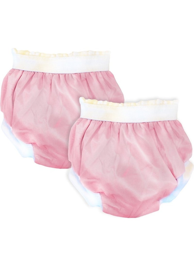 2 Pcs Luxury Training Panties 10-15 kg - Pink