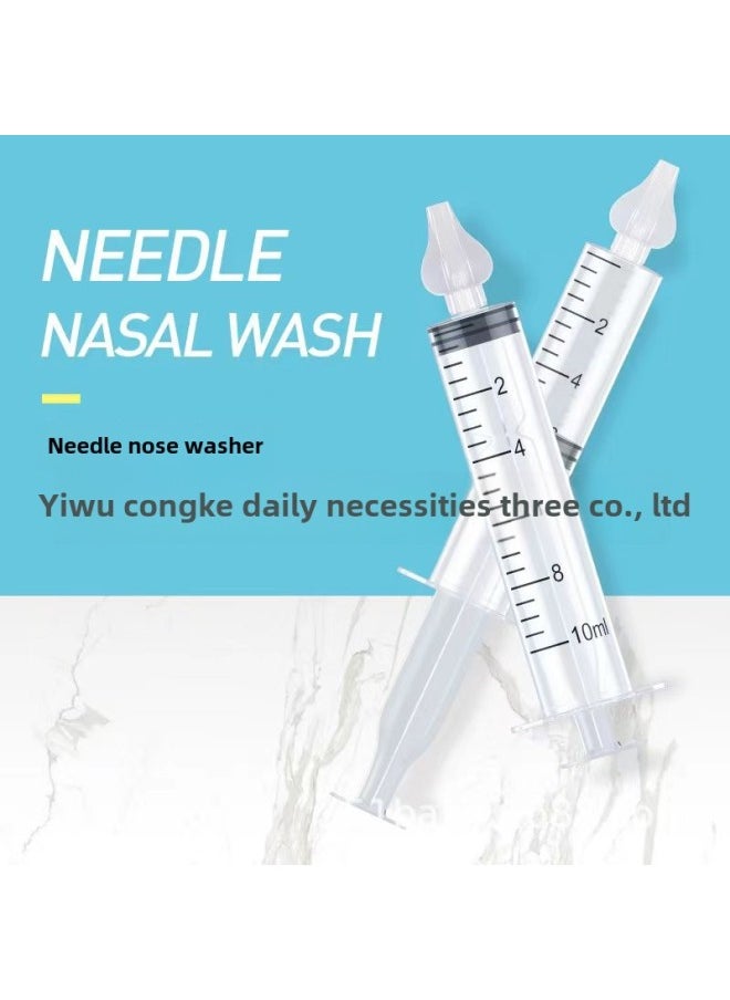 Needle Type Baby Nasal Washer For Children And Infants Baby Nasal Washer 10ml-Net Content:Green Suction Card