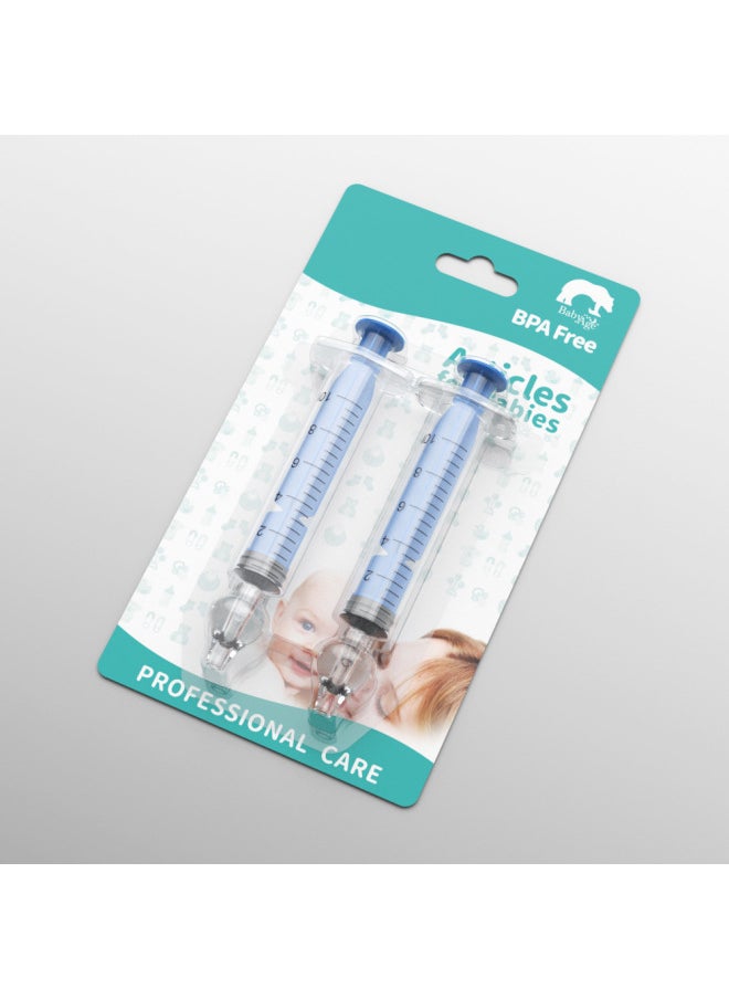 Needle Type Baby Nasal Washer For Children And Infants Baby Nasal Washer 10ml-Net Content:Blue Suction Card 10ml