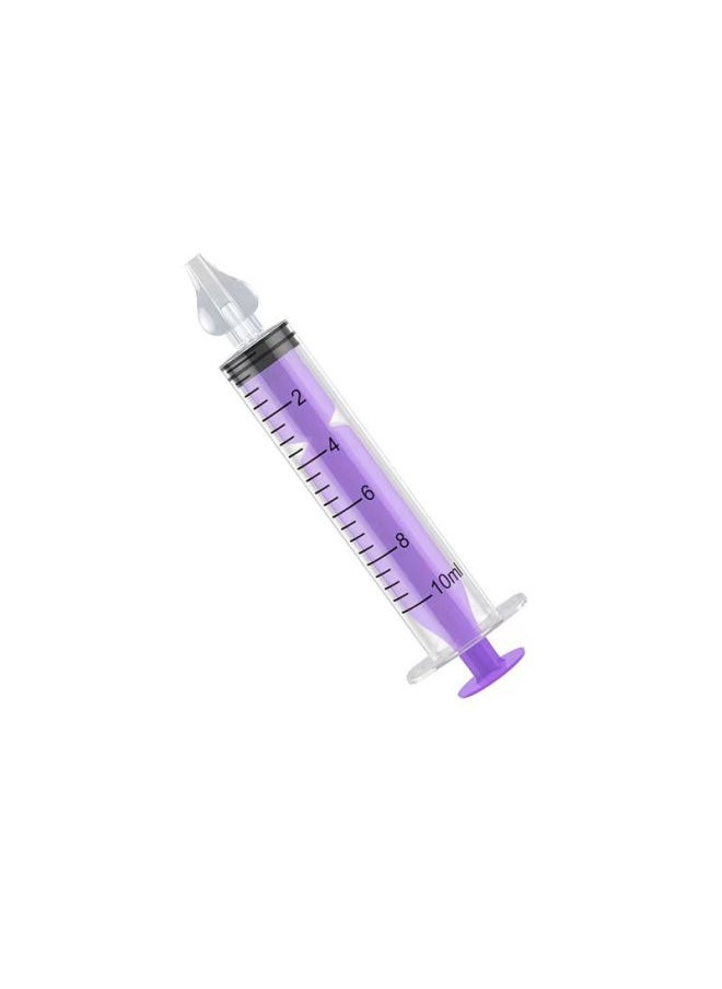 Needle Type Baby Nasal Washer For Children And Infants Baby Nasal Washer 10ml-Net Content:Purple Opp Single 10ml