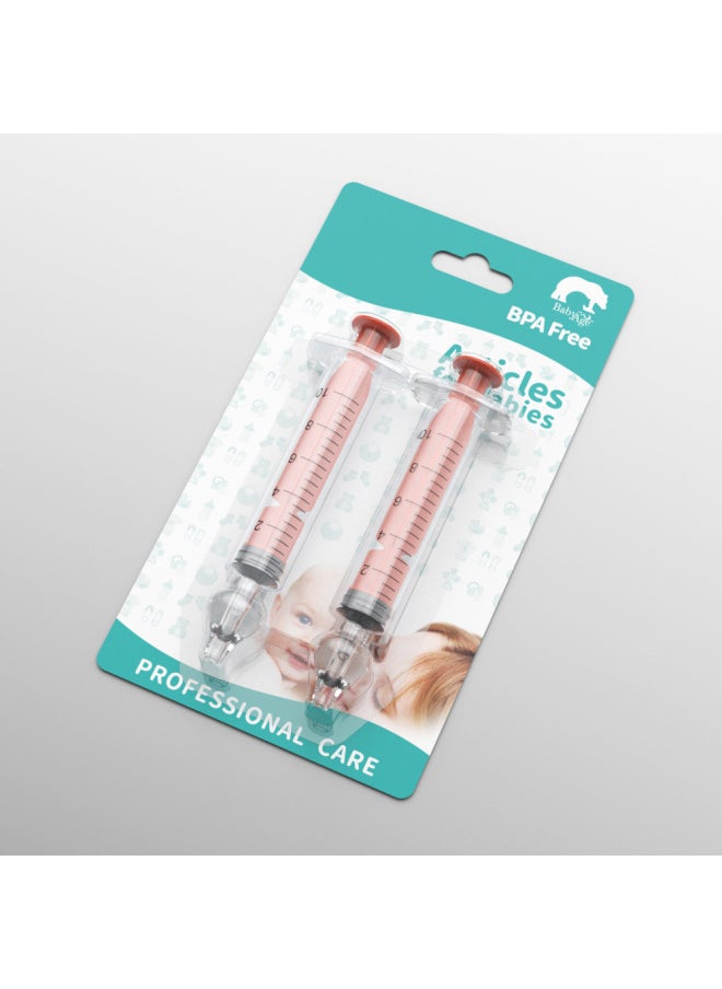 Needle Type Baby Nasal Washer For Children And Infants Baby Nasal Washer 10ml-Net Content:Orange Suction Card 10ml