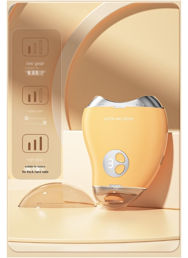 2-in-1 Electric Trimming and Polishing Machine - Rechargeable Nail Grinder