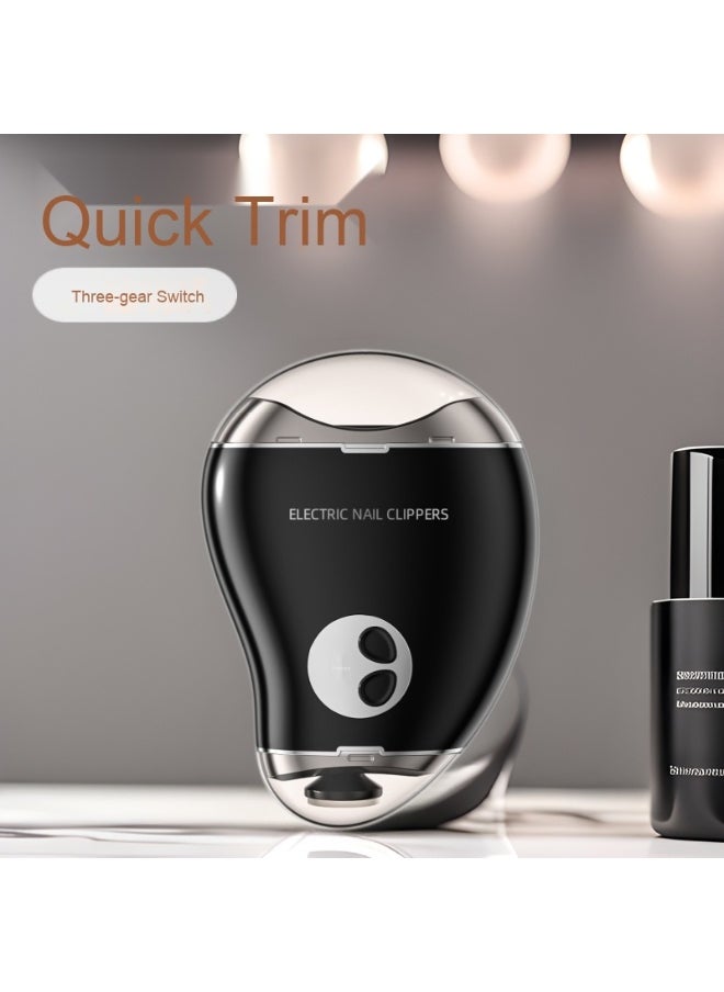 2-in-1 Electric Trimmer and Grinder - Rechargeable Nail Dremel