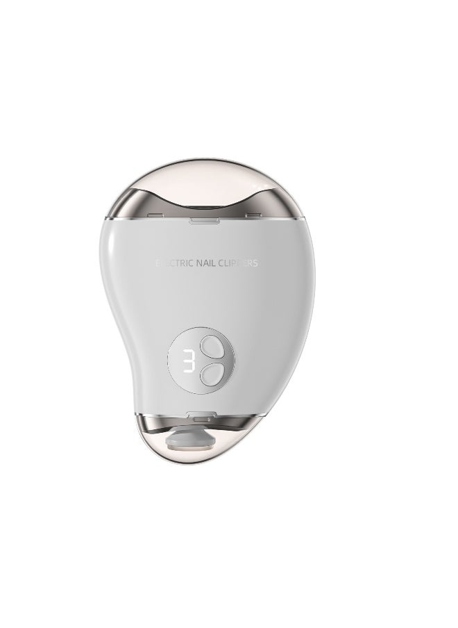 2-in-1 Electric Trimmer and Grinder - Rechargeable Nail File