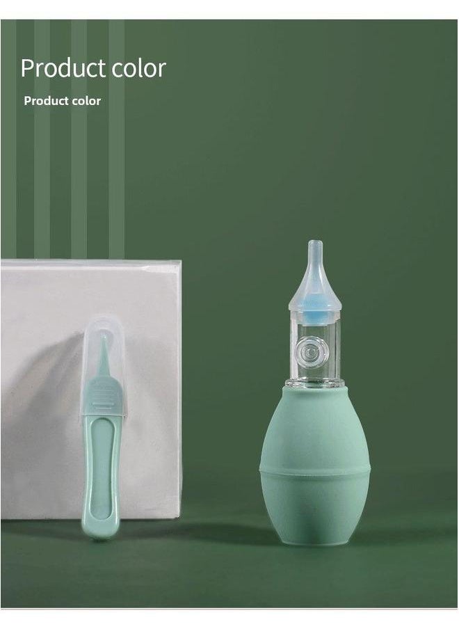Baby Nasal Aspirator Nose Cleaner Green