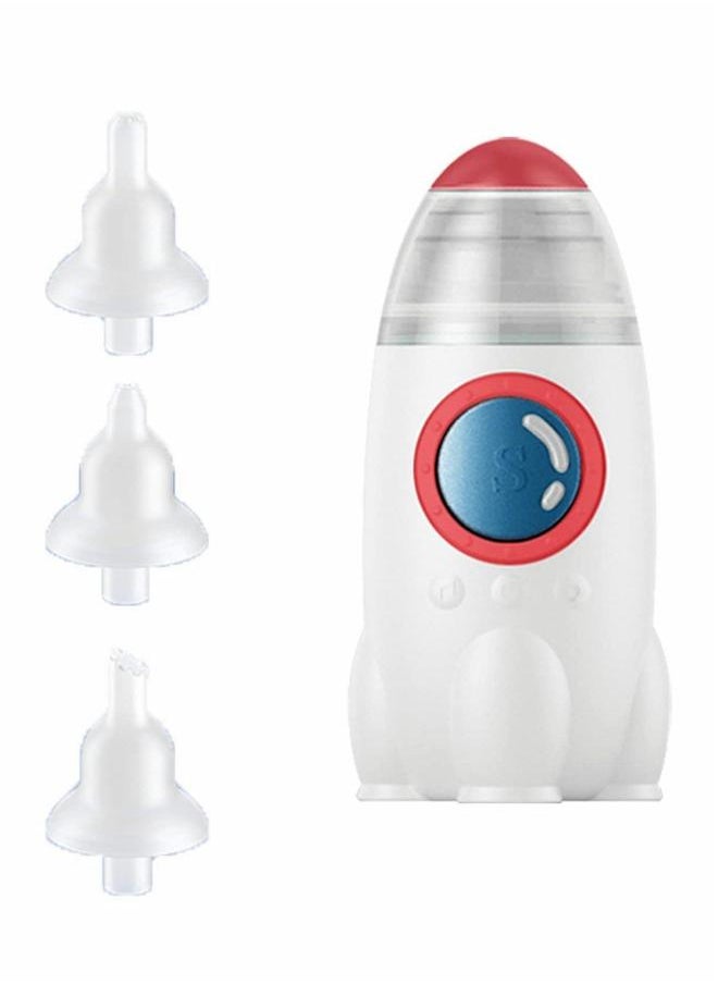 Electric Baby Nasal Aspirator, Toddler Mucus Cleaner, USB Rechargeable Aspirator