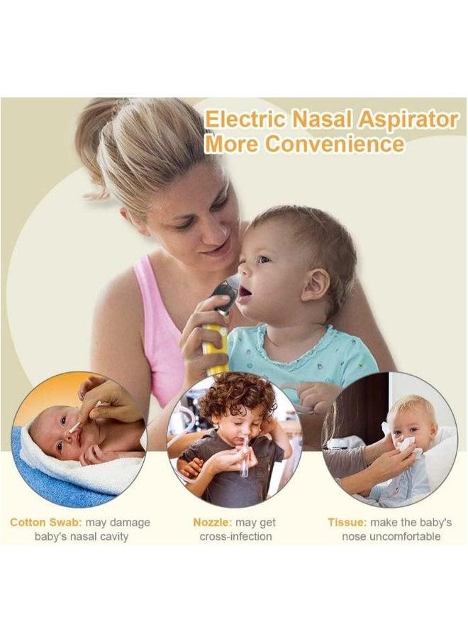 Nose Aspirator For Toddler, Baby Nasal Automatic Sucker Electric, Cleaner , Rechargable