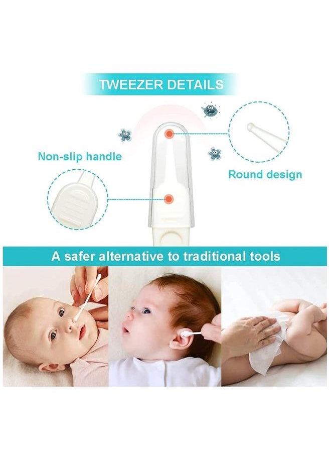 Pack Of 2 Silicone Baby Nasal Aspirator, Premium Anti-Backflow Nose Cleaner, Manual Snot Sucker With Carrying Case