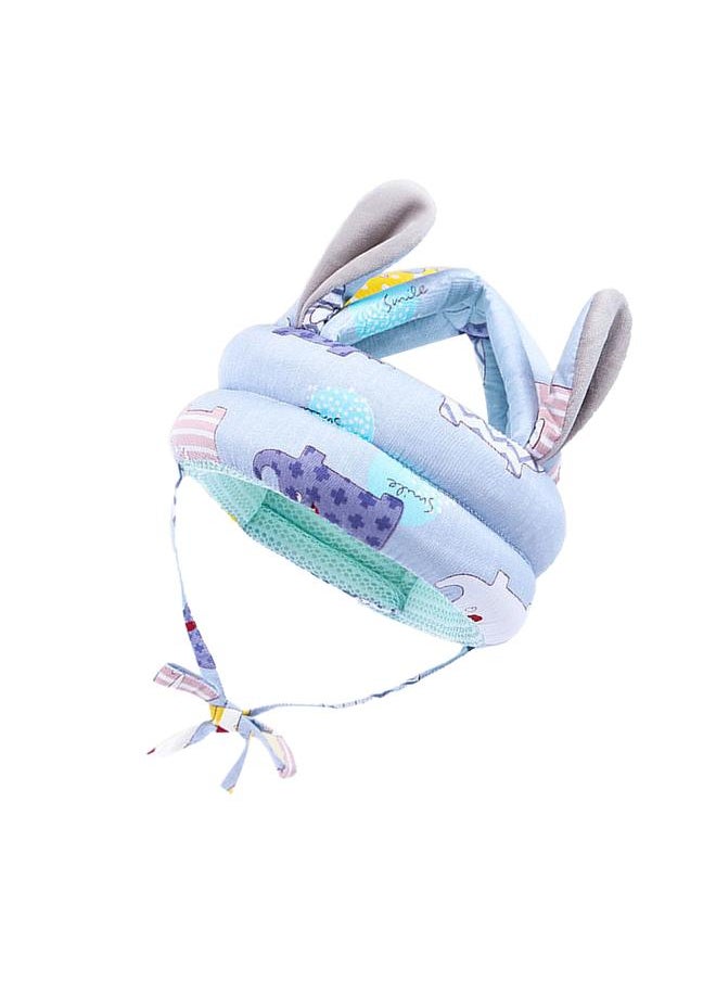 Baby Head Safety Hat Cotton Breathable Prevent Falling Adjustable Baby Safety Helmet Hat for Running Walking