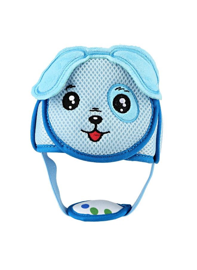 Cartoon Animal Adjustable Baby Safety Hat Helmet Toddler Walking Head Protect (Blue Dog)