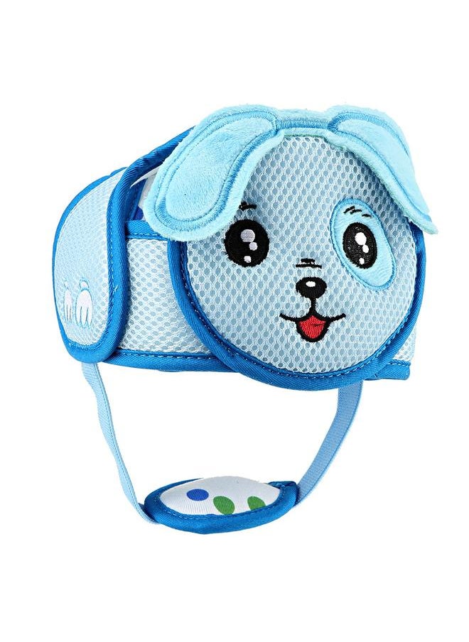 Cartoon Animal Adjustable Baby Safety Hat Helmet Toddler Walking Head Protect (Blue Dog)