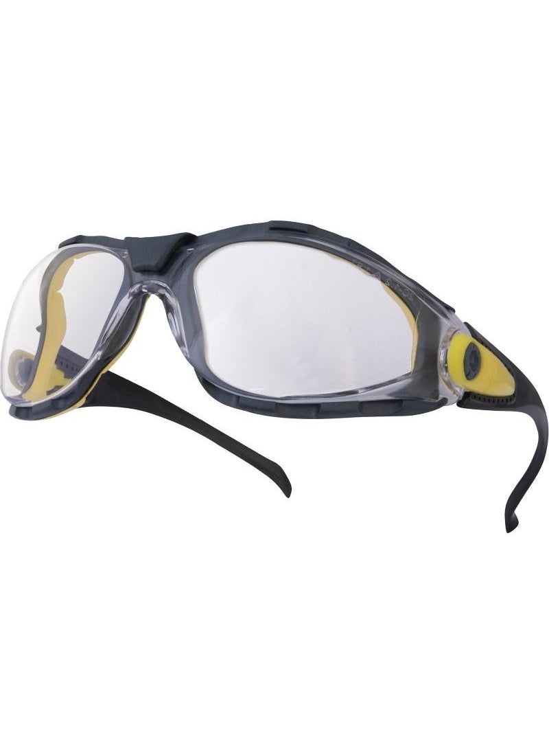 Pacaya Clear Single Glass Polycarbonate Work Safety Glasses