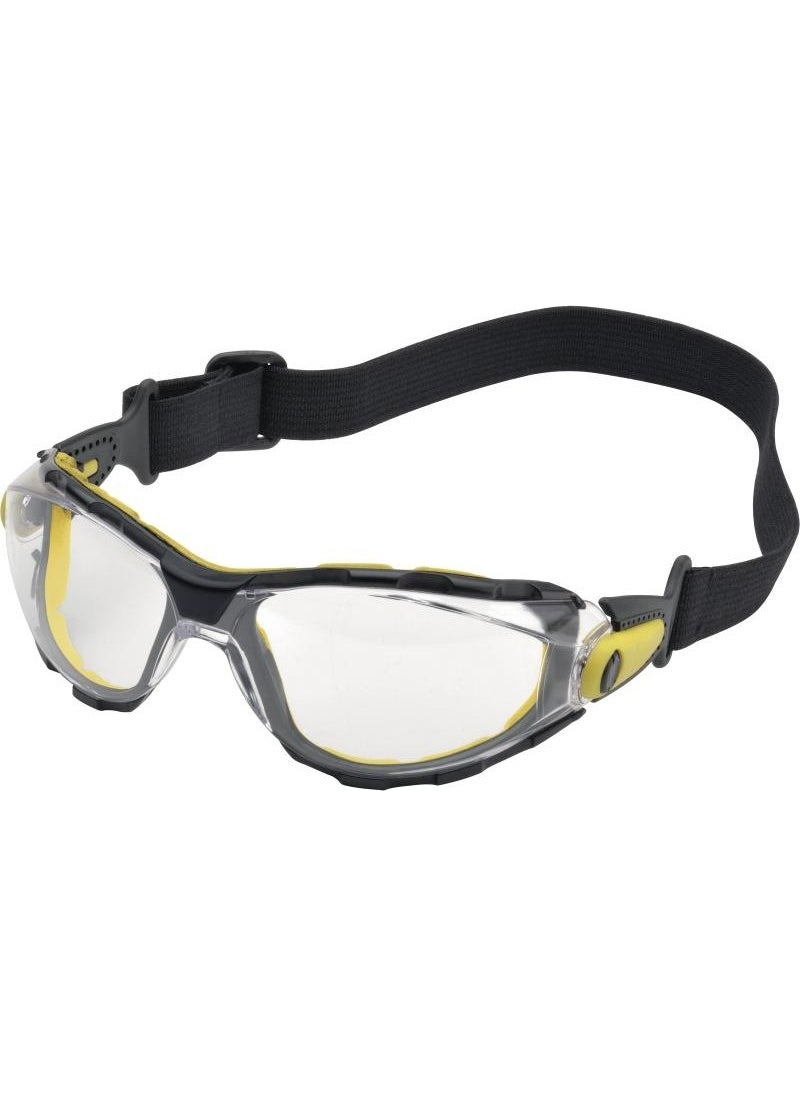 Pacaya Clear Strap Single Glass Polycarbonate Work Safety Glasses