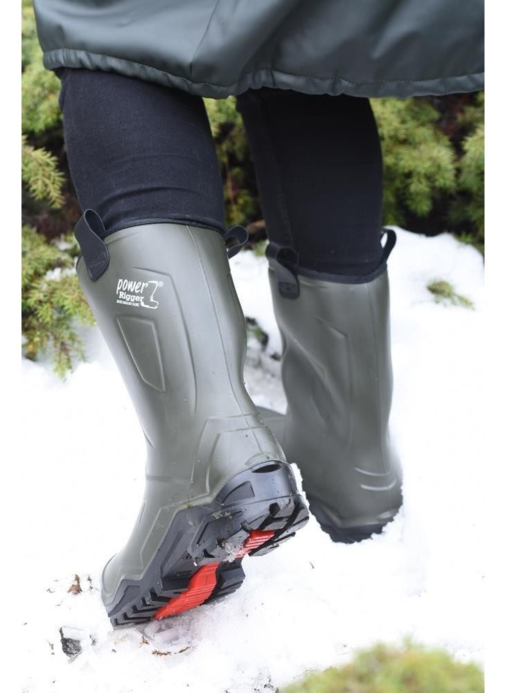 Pollyboot Power Rigger Boots Steel Toeless Size 43