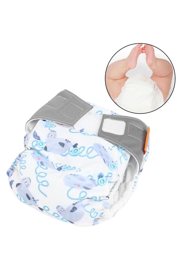 Breathable Soft Washable Reusable Leakage-Proof Baby Infant Integrated Diapers Pants