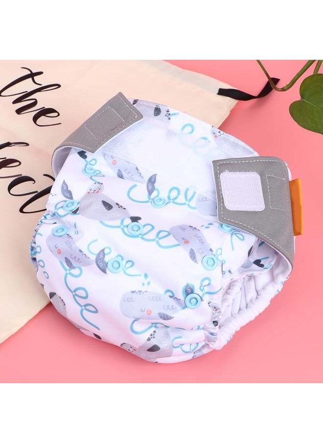 Breathable Soft Washable Reusable Leakage-Proof Baby Infant Integrated Diapers Pants