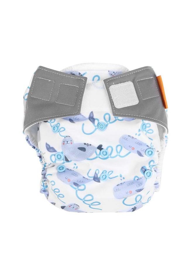 Breathable Soft Washable Reusable Leakage-Proof Baby Infant Integrated Diapers Pants