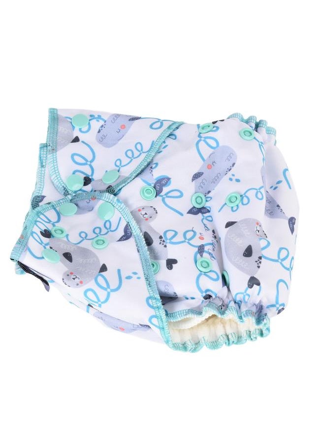 Newborn All in One Diaper Breathable Natural One Size Baby All in One Cloth DiaperSMT090‑EF204