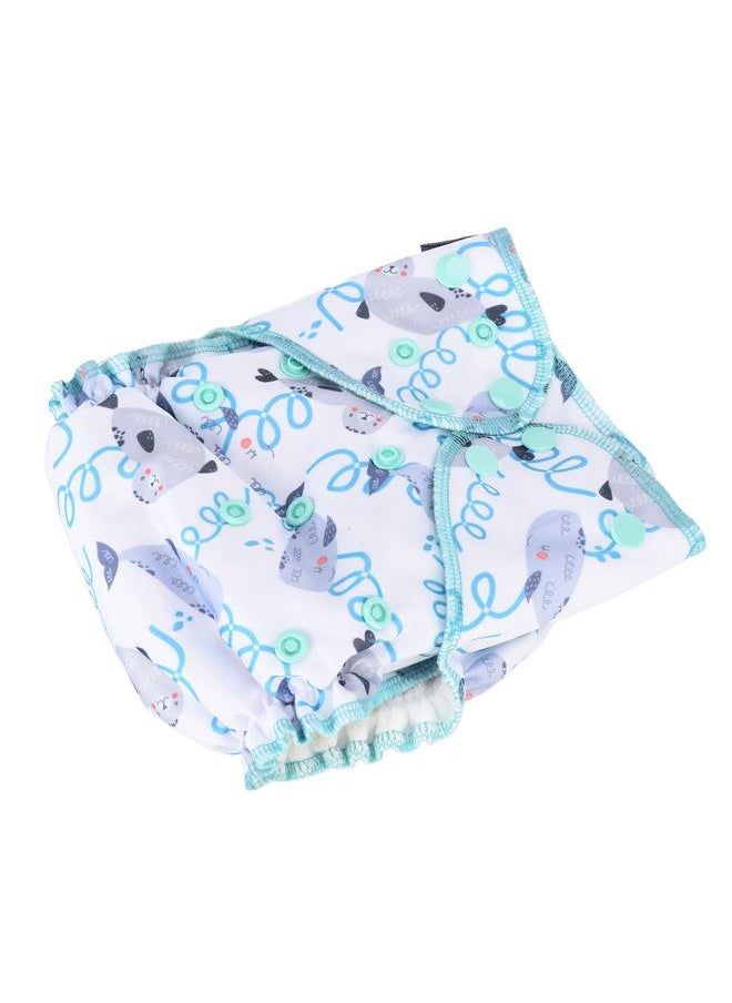 Newborn All in One Diaper Breathable Natural One Size Baby All in One Cloth DiaperSMT090‑EF204