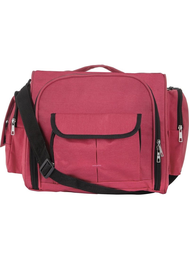 Mom Baby Care Bag Red 1125