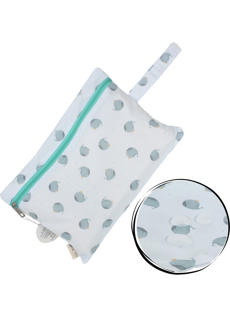 Clean & Wet/dirty Single Large Size Bag Whaley (Chubby Whale)