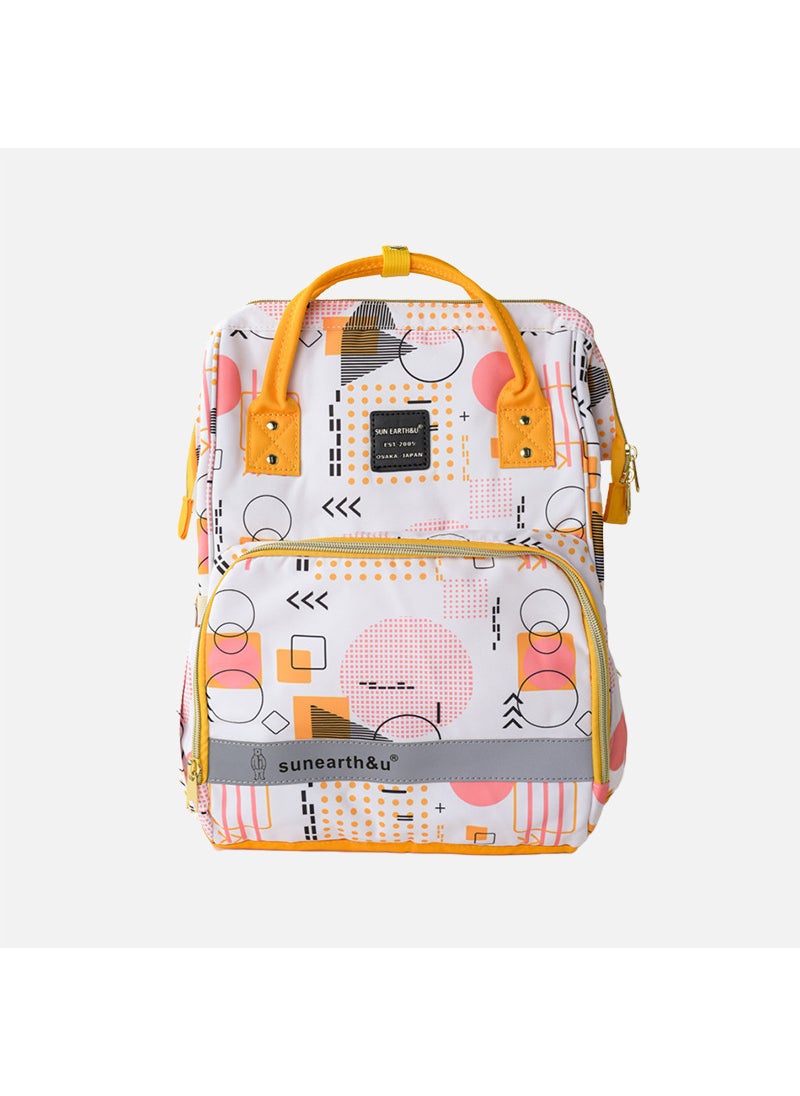 2-shoulder Mommy Bag Sunearth U Leisure Travel Mother-baby Backpack Waterproof Insulated Thermal Milk Storage Dry Wet Separation YML