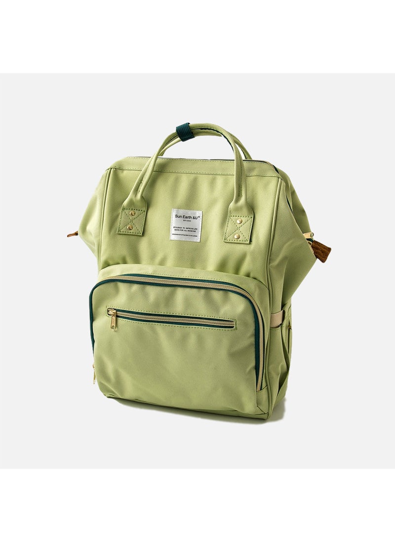 2-shoulder Mommy Bag Sunearth U Leisure Travel Mother-baby Backpack Waterproof Insulated Thermal Milk Storage Dry Wet Separation LGR