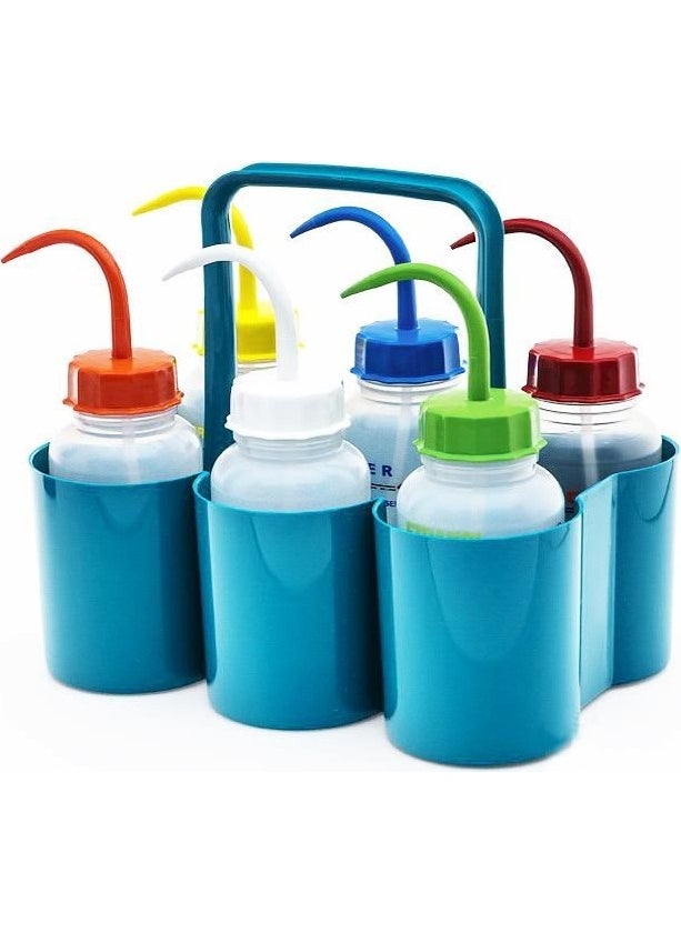 Bottle and Piset Carrying Basket - (6 x 500 mL Capacity)