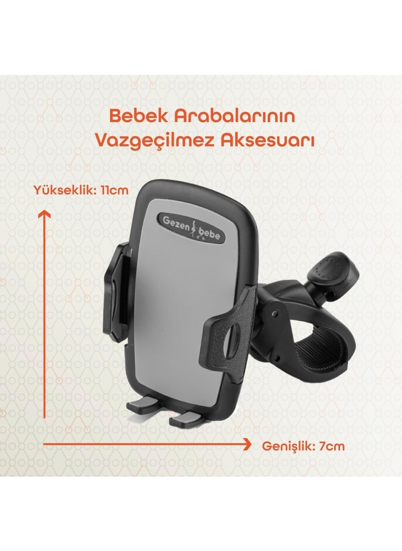 Baby Stroller Phone Holder