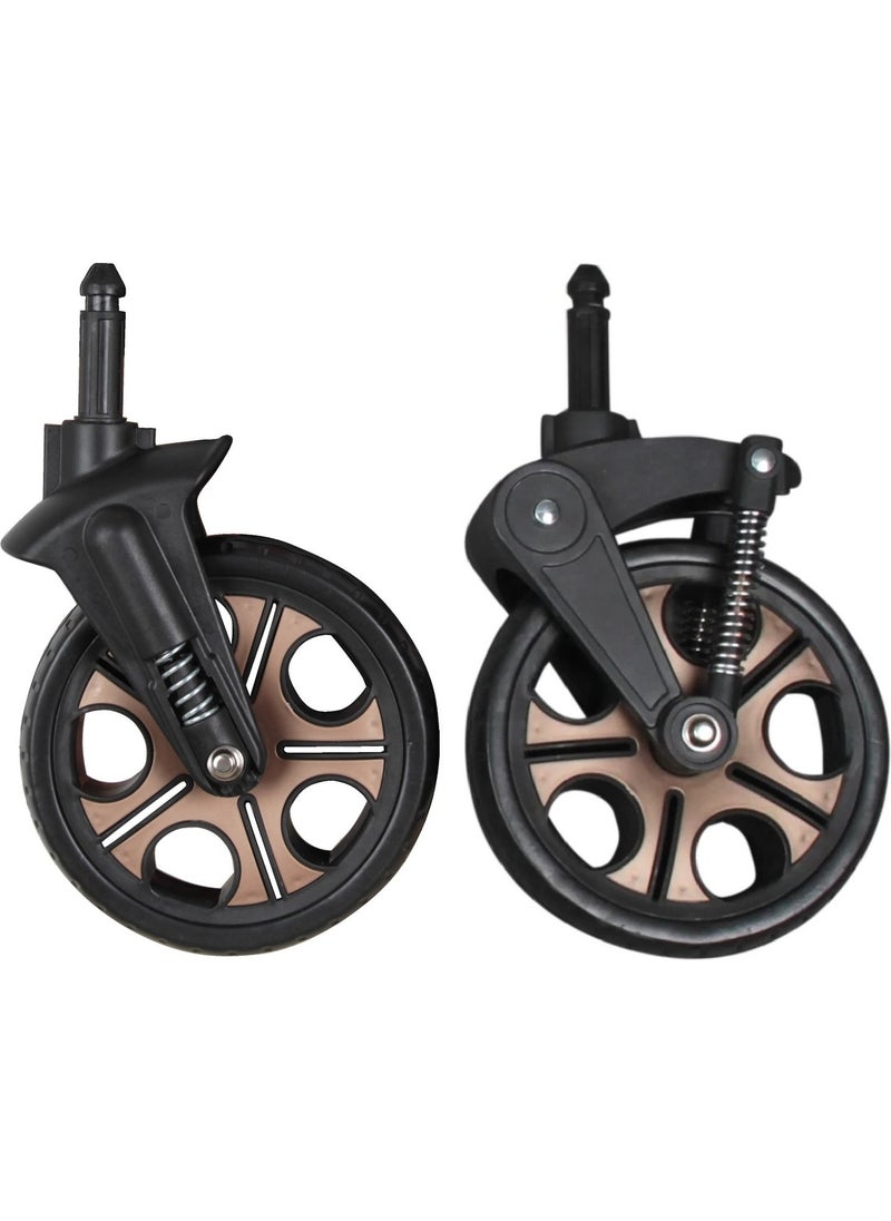 Lele Baby Travel System Baby Stroller Compatible Front Wheel