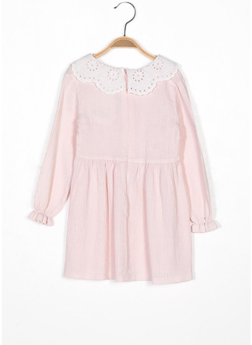 Girl Baby Collar Chiffon Cloth Woven Dress