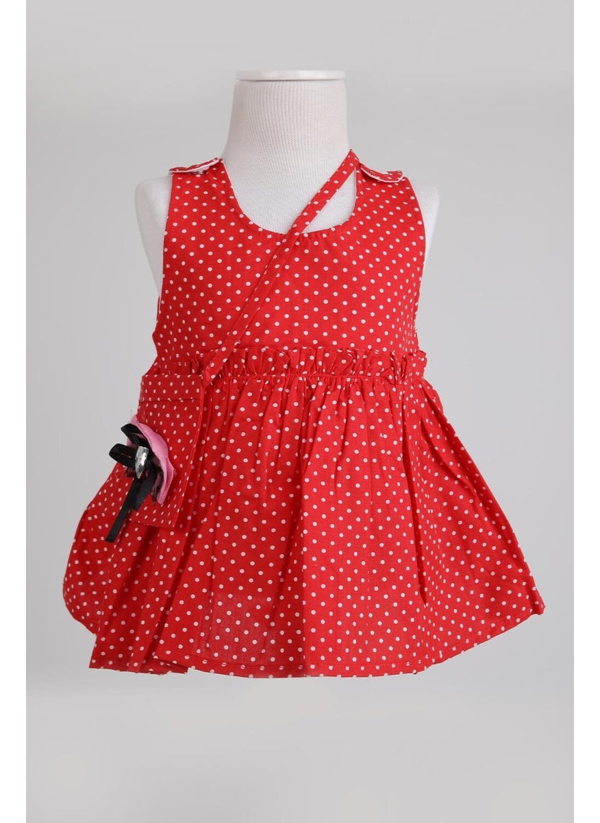 Eid Polka Dot Dress 2293