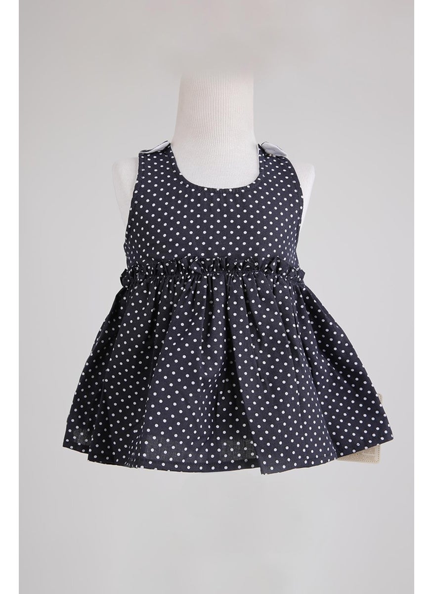 Eid Polka Dot Dress 2293