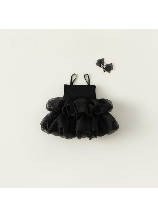 Yu Bao Children's Wear Huzhou Children's Wear Girls' Dress Summer Wear Sling Pengkirt Performance Wear Xq2302