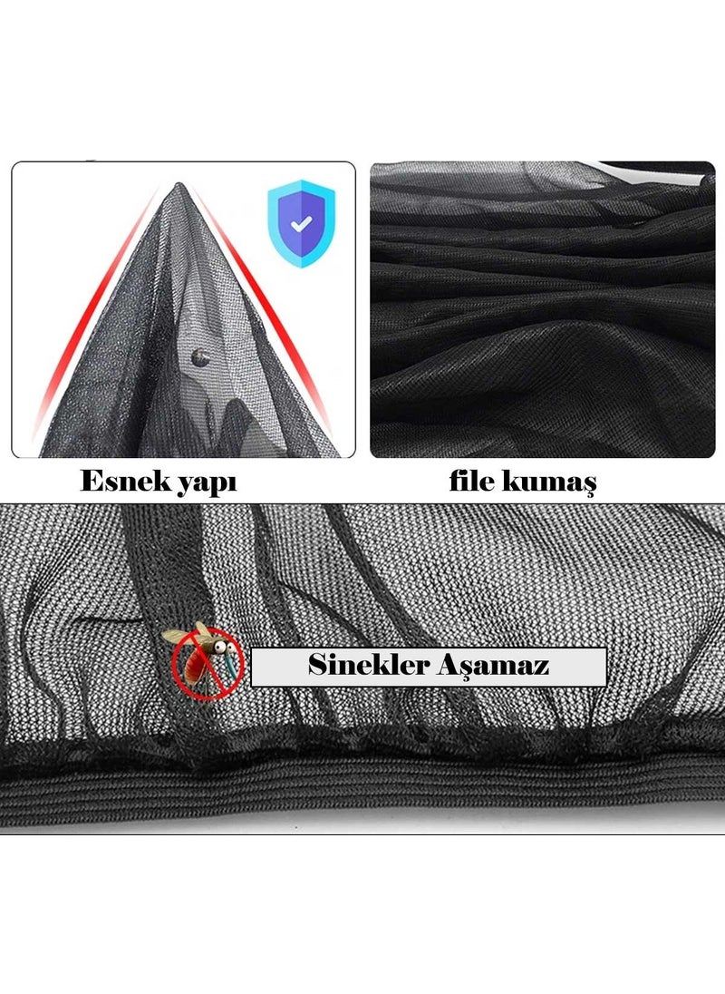 Velcro Car Side Window Sunshade 2 Pieces