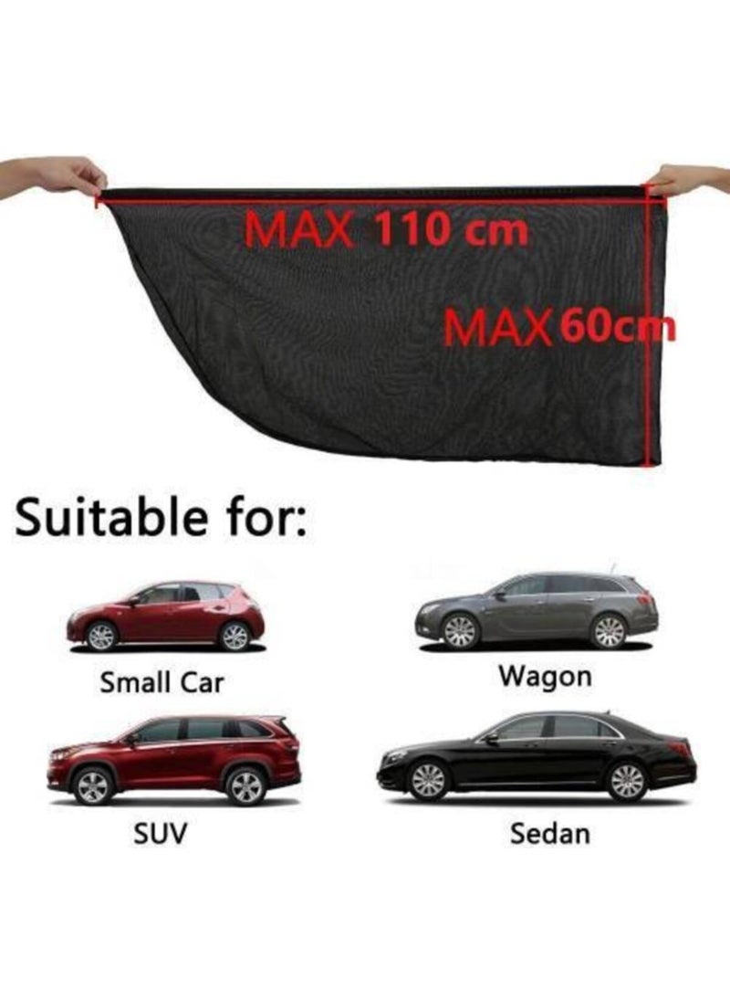 2 Pieces Car Canopy Vehicle Side Window Sunshade Auto Curtain Sunshade Rear Window Nursing Cover