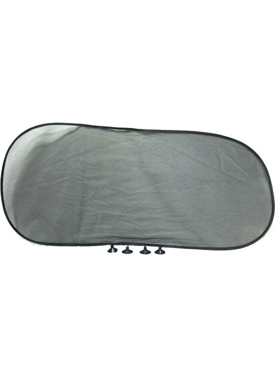 Circle Rear Window Curtain 100CM 2 Suction Cups / PEAR10