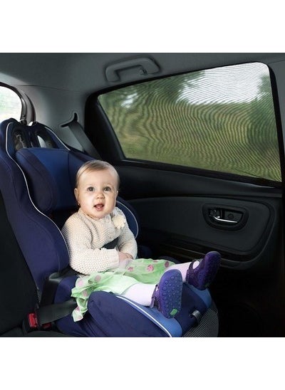 Style Vehicle Side Window Curtain 2-Piece Sunshade