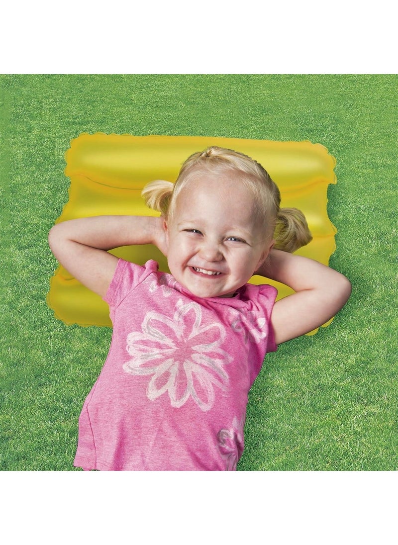 Inflatable Pillow - Travel Pillow - Camping Pillow - Kids Inflatable Sea Pillow - Kids Beach Pillow