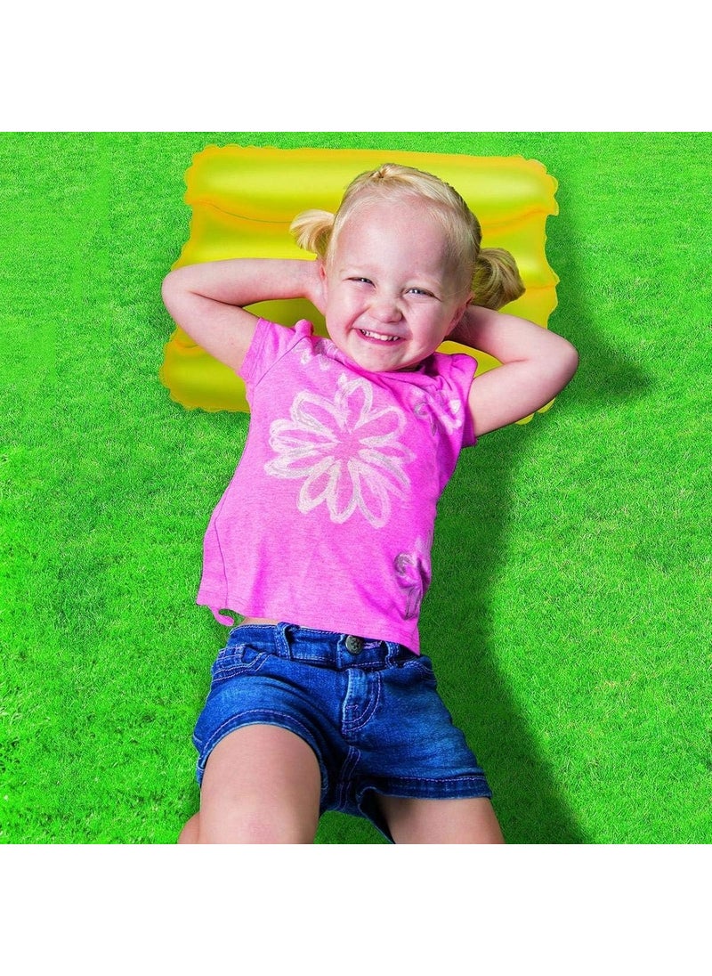 Inflatable Pillow - Travel Pillow - Camping Pillow - Kids Inflatable Sea Pillow - Kids Beach Pillow