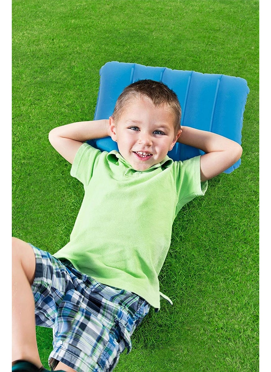 Inflatable Pillow Children's Travel Pillow Camping Pillow Travel Pillow Orthopedic Pillow Velvet Beach Pillow