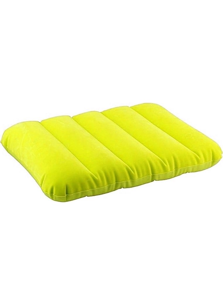 Inflatable Pillow - Travel Pillow - Camping Pillow - Orthopedic Inflatable Pillow - Inflatable Velvet Pillow - Sea Pillow - Beach Pillow