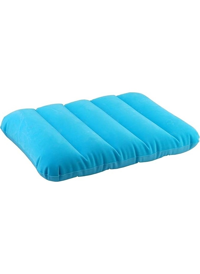 Inflatable Pillow - Travel Pillow - Camping Pillow - Orthopedic Inflatable Pillow - Inflatable Velvet Pillow - Sea Pillow - Beach Pillow