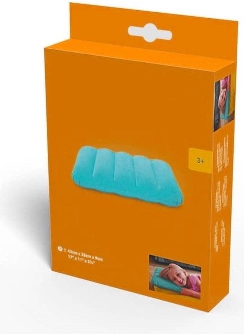 Inflatable Pillow - Travel Pillow - Camping Pillow - Orthopedic Inflatable Pillow - Inflatable Velvet Pillow - Sea Pillow - Beach Pillow