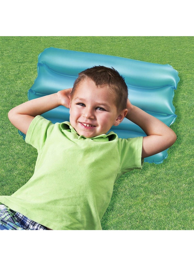 Inflatable Pillow - Travel Pillow - Camping Pillow - Kids Inflatable Sea Pillow - Kids Beach Pillow