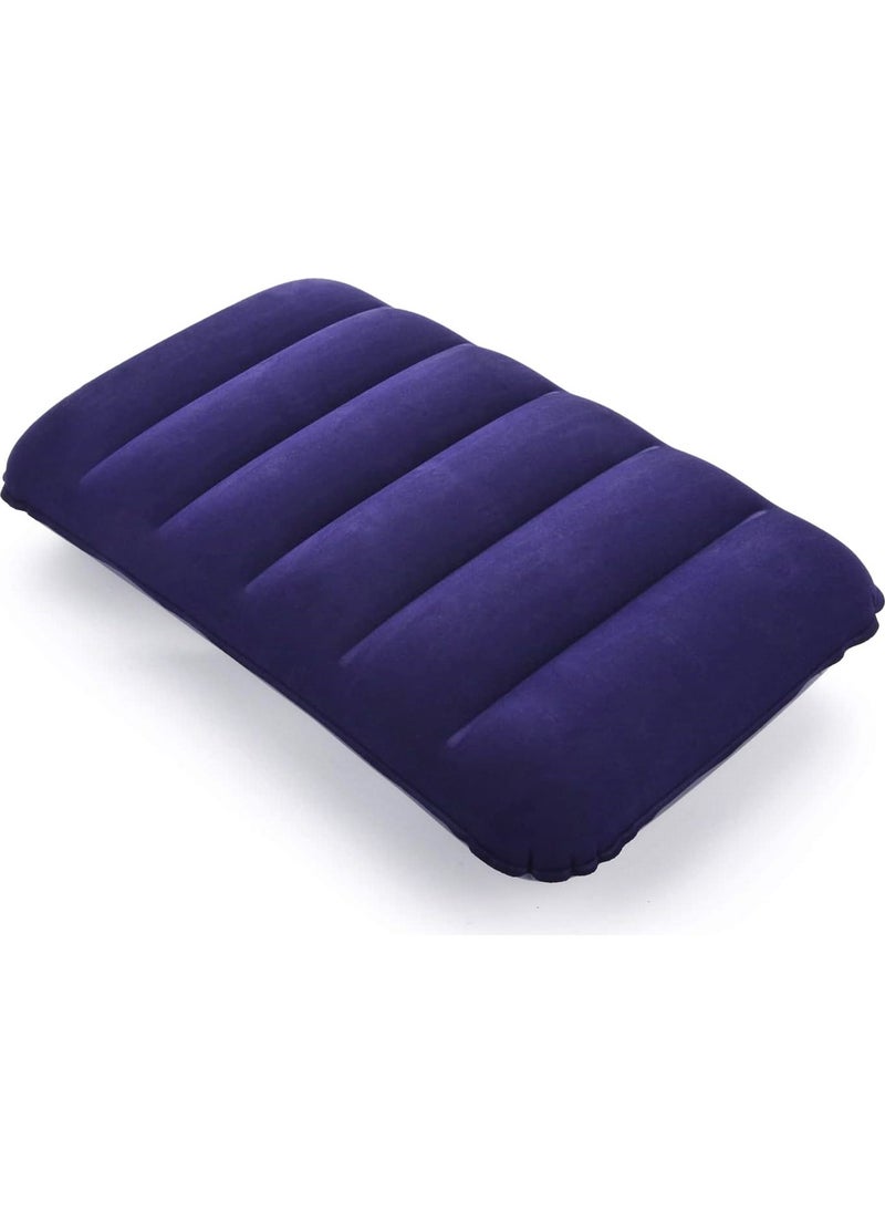 Inflatable Pillow - Travel Pillow - Camping Pillow - Orthopedic Inflatable Pillow - Inflatable Velvet Pillow - Sea Pillow - Beach Pillow