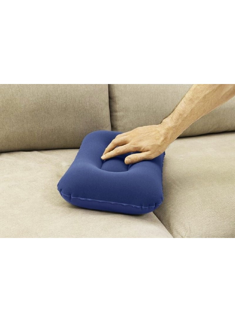 Inflatable Pillow - Travel Pillow - Camping Pillow - Orthopedic Inflatable Pillow - Inflatable Velvet Pillow - Sea Pillow - Beach Pillow