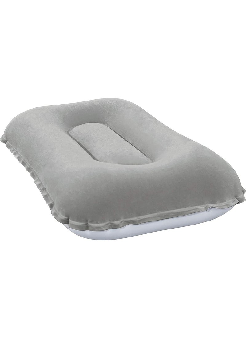 Inflatable Pillow - Travel Pillow - Camping Pillow - Orthopedic Inflatable Pillow - Inflatable Velvet Pillow - Sea Pillow - Beach Pillow