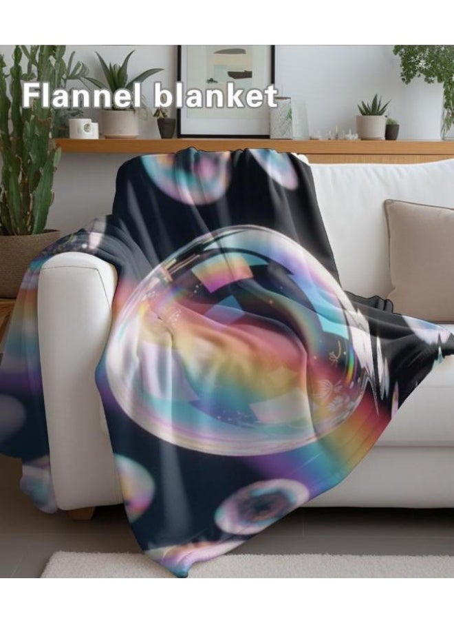 Children's or student cartoon flannel thin blanket (warm and comfortable, suitable for sleep, games) 100cm*150cm - 1040